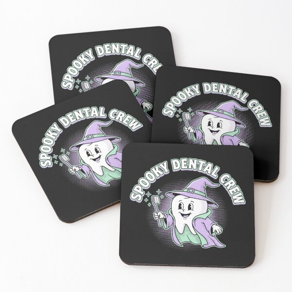 Item preview, Spooky Dental Crew Witch Tooth Toothbrush Halloween Dentist designed and sold by TeNovaStudio ⭐⭐⭐⭐⭐.
