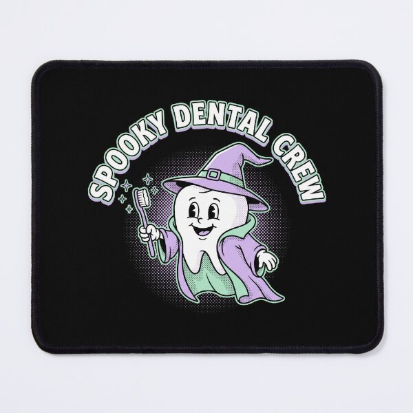 Item preview, Spooky Dental Crew Witch Tooth Toothbrush Halloween Dentist designed and sold by TeNovaStudio ⭐⭐⭐⭐⭐.