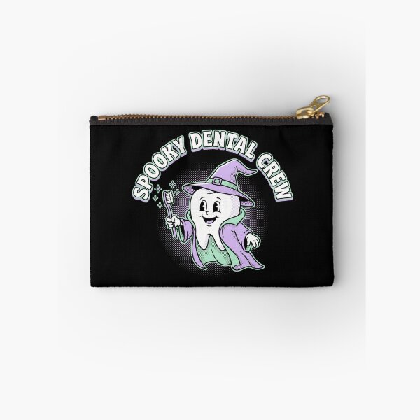 Item preview, Spooky Dental Crew Witch Tooth Toothbrush Halloween Dentist designed and sold by TeNovaStudio ⭐⭐⭐⭐⭐.