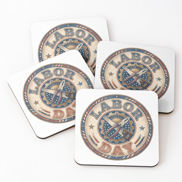 Item preview, Labor Day Gift Shirt For Tradesman - Vintage Badge Tee designed and sold by relso.