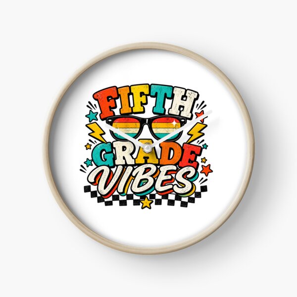 Item preview, fifth class vibes designed and sold by CreativeNest Prints.