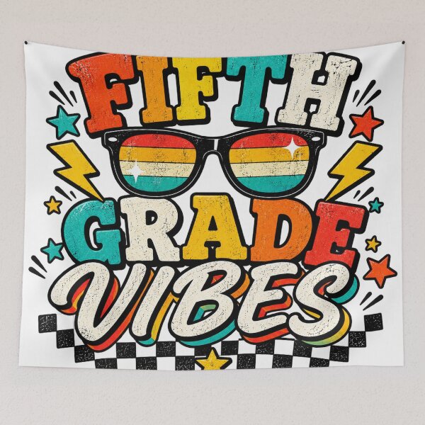 Item preview, fifth class vibes designed and sold by CreativeNest Prints.