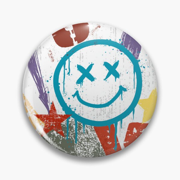 Item preview, Grunge Smiley X Streetwear – Distressed Punk Graphic Design designed and sold by FatmaAhmed90.