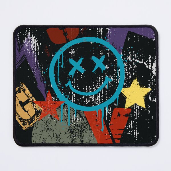 Item preview, Grunge Smiley X Streetwear – Distressed Punk Graphic Design designed and sold by FatmaAhmed90.