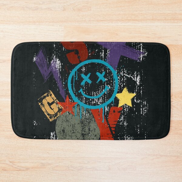 Item preview, Grunge Smiley X Streetwear – Distressed Punk Graphic Design designed and sold by FatmaAhmed90.