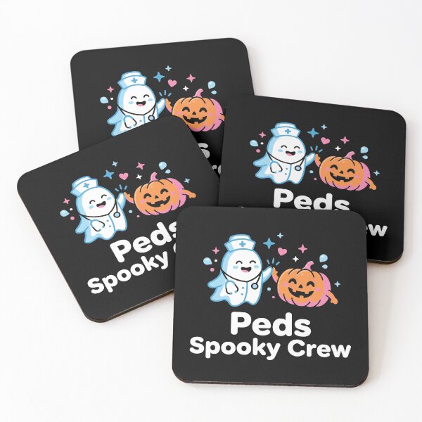 Item preview, Peds Spooky Crew Pediatric Nurse Ghost Pumpkin Halloween designed and sold by TeNovaStudio ⭐⭐⭐⭐⭐.