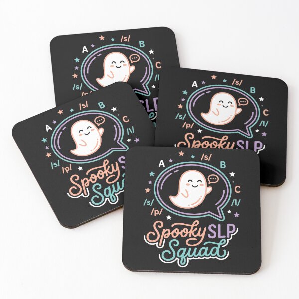 Item preview, Spooky SLP Squad Speech Language Pathologist Ghost Halloween designed and sold by TeNovaStudio.