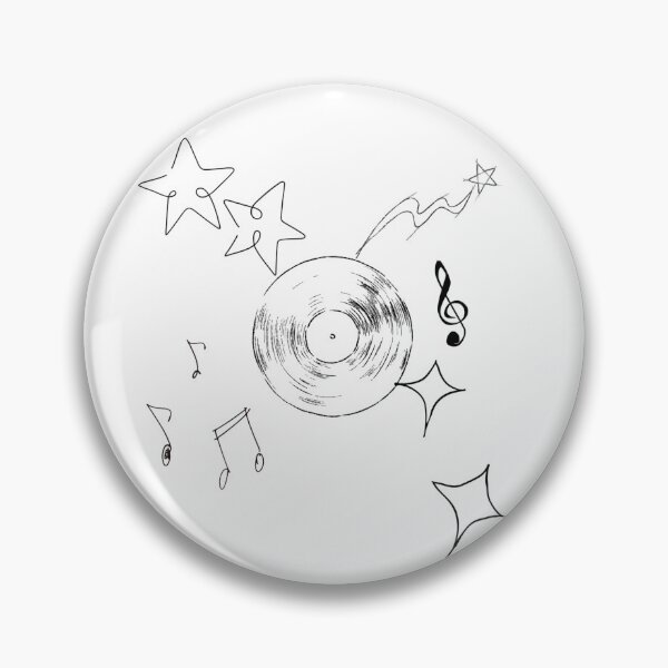 Artikelvorschau, Musikalische Noten und Sterne Kritzeleien entworfen und verkauft von lilyument.