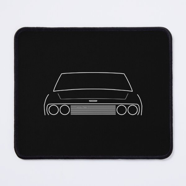 Item preview, Jensen Interceptor Classic Car Outline Graphic (White) designed and sold by CarynSavage.