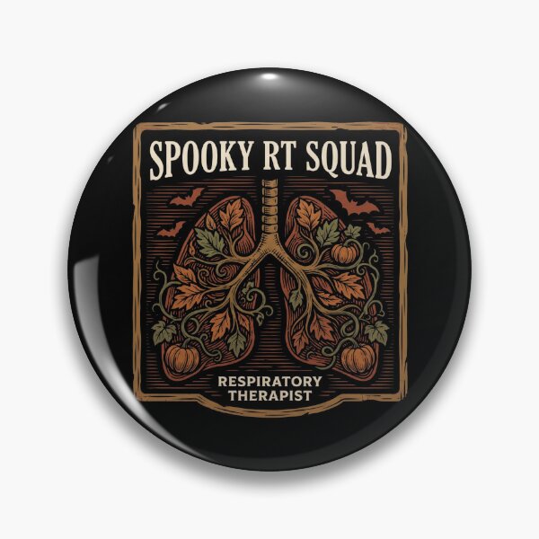 Item preview, Spooky RT Squad Respiratory Therapist Autumn Lungs Halloween designed and sold by TeNovaStudio ⭐⭐⭐⭐⭐.