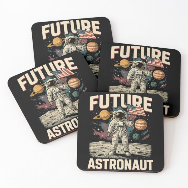 Item preview, Kids Future Astronaut Man On The Moon Astronomy Gift designed and sold by Dabbing Turtle Designs.