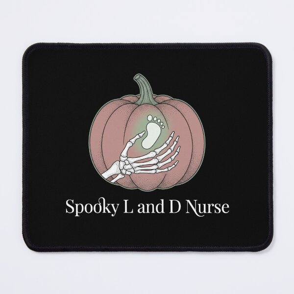 Item preview, Spooky L And D Nurse Labor Delivery Halloween Pumpkin Skeleton designed and sold by TeNovaStudio ⭐⭐⭐⭐⭐.