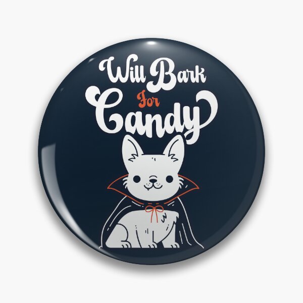 Item preview, Will Bark For Candy Vampire Dog designed and sold by MZS Studio.