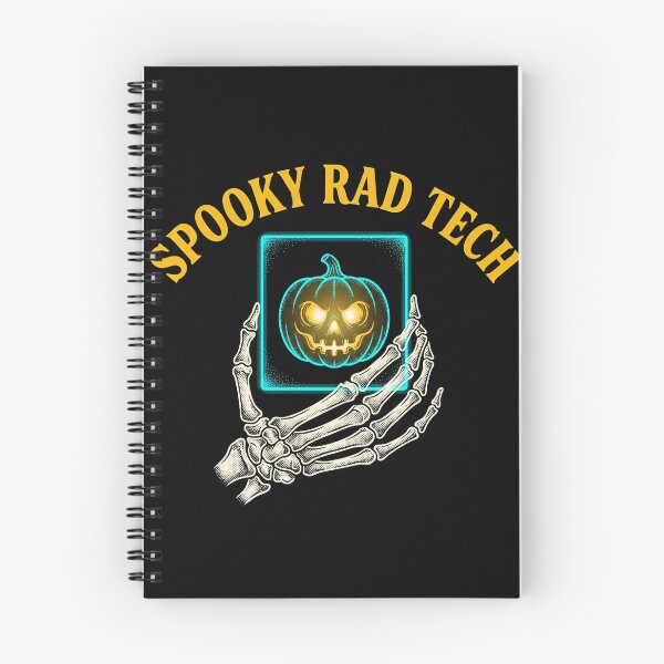 Item preview, Spooky Rad Tech Radiology Halloween Pumpkin Skeleton Hand Xray designed and sold by TeNovaStudio ⭐⭐⭐⭐⭐.