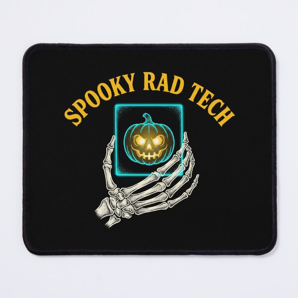 Item preview, Spooky Rad Tech Radiology Halloween Pumpkin Skeleton Hand Xray designed and sold by TeNovaStudio ⭐⭐⭐⭐⭐.