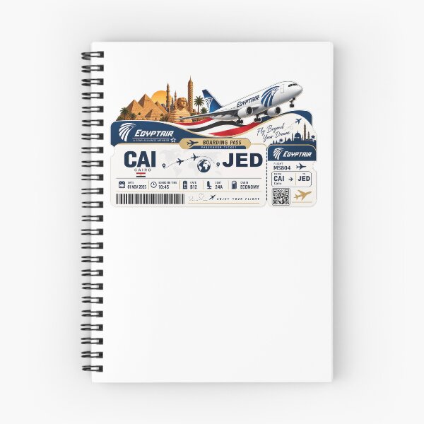 Item preview, Cairo Boarding Pass designed and sold by GulfSignature.