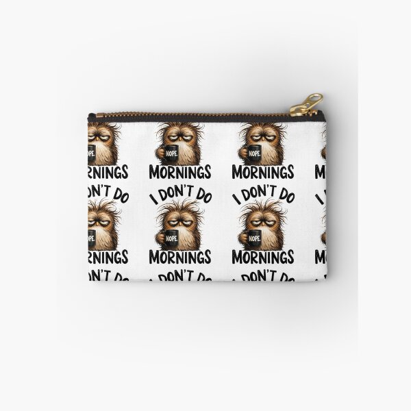Item preview, I don’t do mornings (funny) designed and sold by Gemstyles.