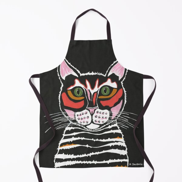Item preview, Black And White Cat designed and sold by Sartoris Art.