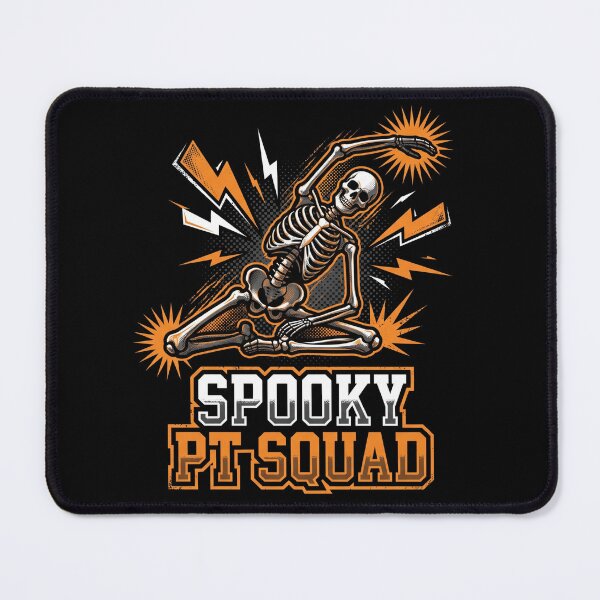 Item preview, Spooky PT Squad Physical Therapy Halloween Stretching Skeleton designed and sold by TeNovaStudio ⭐⭐⭐⭐⭐.