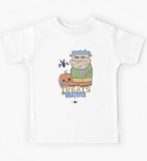Dumb Halloween Costume: Treats Lazy Boy Co. Kids Tee