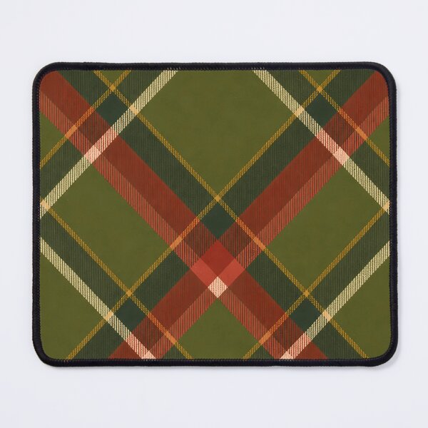 Item preview, Green Red Diagonal Tartan Design designed and sold by LuisWorks.