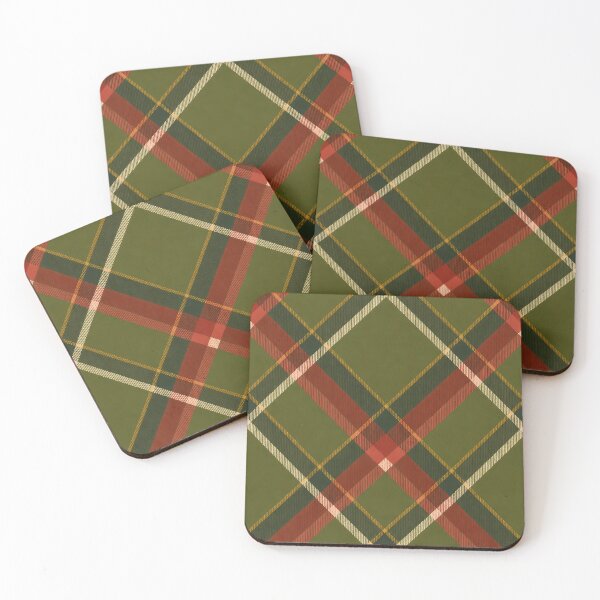 Item preview, Green Red Diagonal Tartan Design designed and sold by LuisWorks.