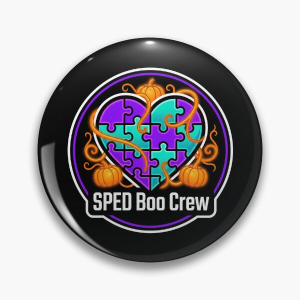 Item preview, SPED Boo Crew Special Education Halloween Puzzle Heart Teacher designed and sold by TeNovaStudio ⭐⭐⭐⭐⭐.