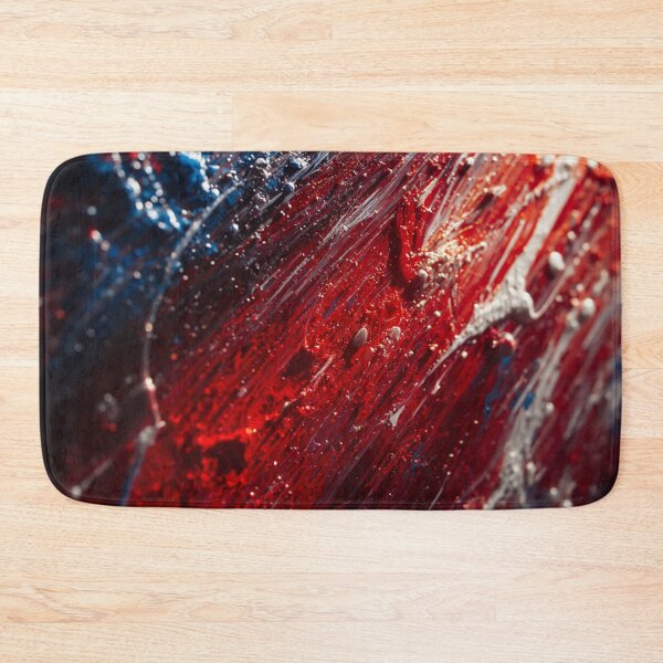 Item preview, Red White and Blue Impasto Oil Paint Macro designed and sold by Harmonic_Layers.