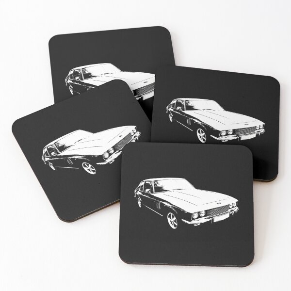 Item preview, Jensen Interceptor 1970S British Classic Car Front 34 designed and sold by CarynSavage.