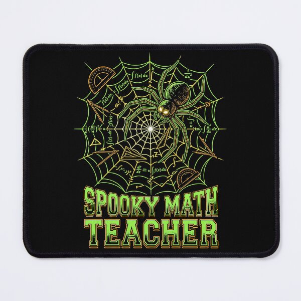 Item preview, Spooky Math Teacher Spider Geometry Formulas Halloween Classroom designed and sold by TeNovaStudio ⭐⭐⭐⭐⭐.