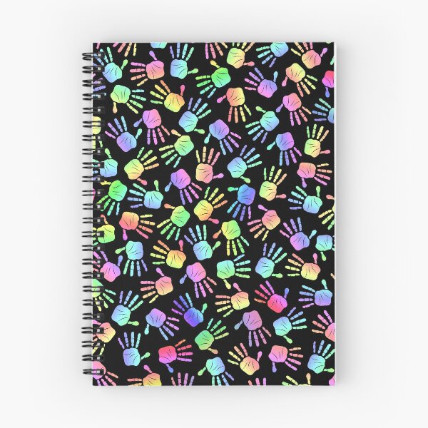 Item preview, Colorful Hand Prints Pattern designed and sold by Sartoris Art.