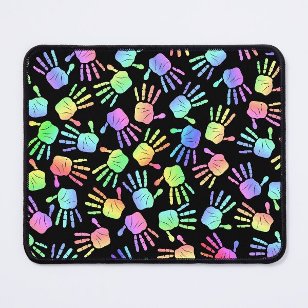 Item preview, Colorful Hand Prints Pattern designed and sold by Sartoris Art.