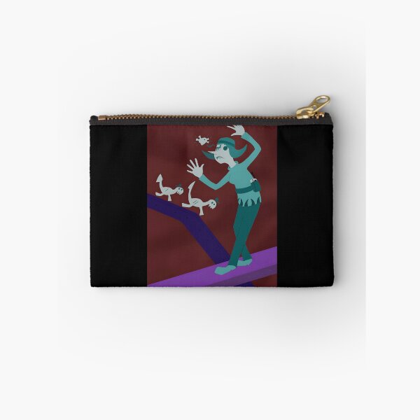 Item preview, Quirky Cartoon Character on a Purple Beam designed and sold by Catsi-Nook-Art.