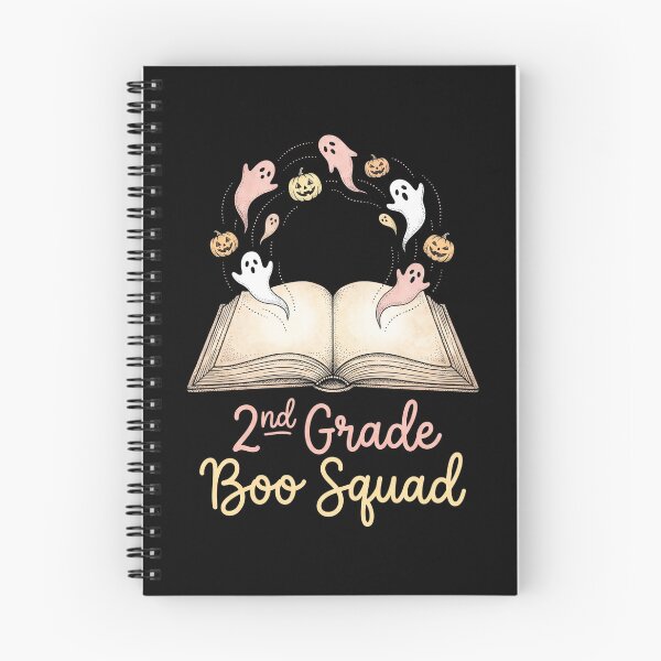 Item preview, 2nd Grade Boo Squad Cute Ghosts Open Book Halloween Teacher designed and sold by TeNovaStudio ⭐⭐⭐⭐⭐.