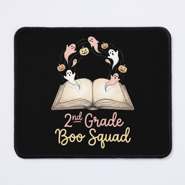 Item preview, 2nd Grade Boo Squad Cute Ghosts Open Book Halloween Teacher designed and sold by TeNovaStudio.