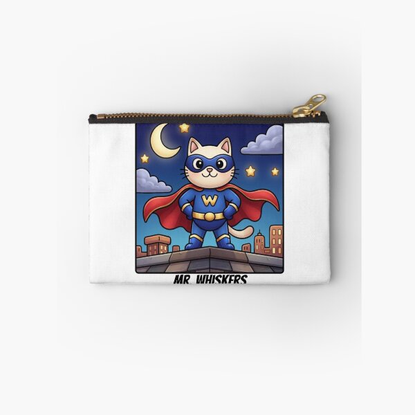 Item preview,  Mr. William T. Whiskers - Cute Superhero Cat Children's Art designed and sold by ScenicRoute66.