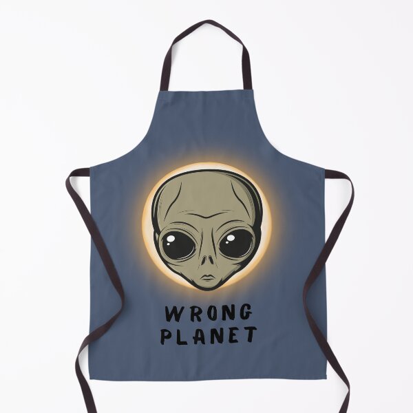 Item preview, Wrong Planet Funny Alien Design designed and sold by AhmadAnnaPrints.