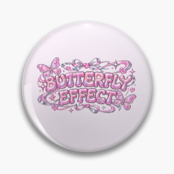 Item preview, Butterfly Effect Bubblegum Chrome Bubble Text designed and sold by Inkworksbyshery.