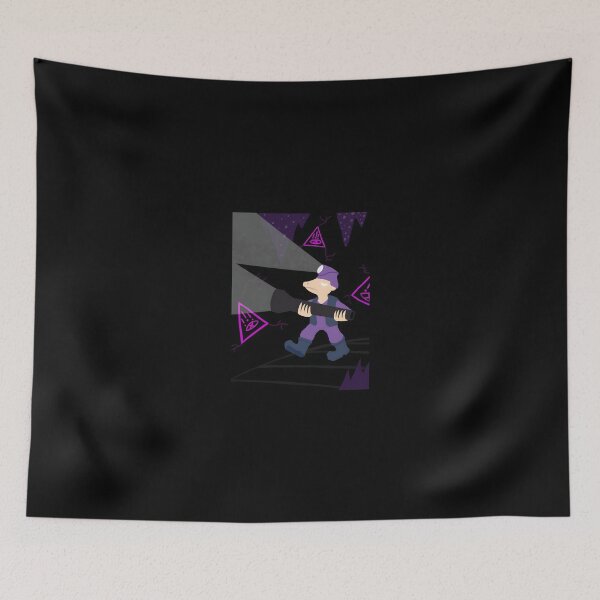 Item preview, Adventurous Miner with Flashlight in Dark Cavern designed and sold by Catsi-Nook-Art.