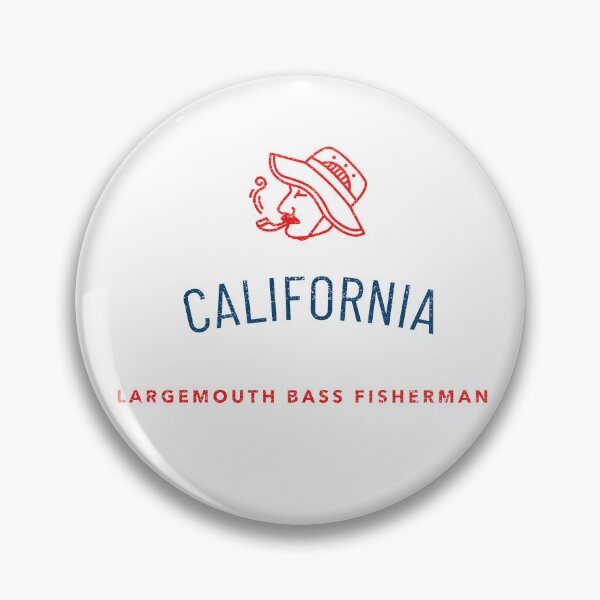 Item preview, CALIFORNIA LARGEMOUTH BASS FISHERMAN designed and sold by JamiesLocker.
