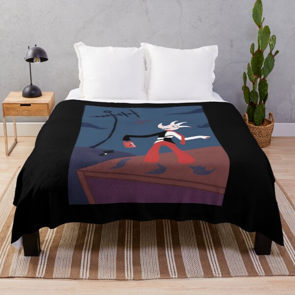 Item preview, Whimsical Creature in Midnight Landscape designed and sold by Catsi-Nook-Art.