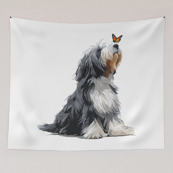 Item preview, Bearded Collie designed and sold by VelvetRoom.