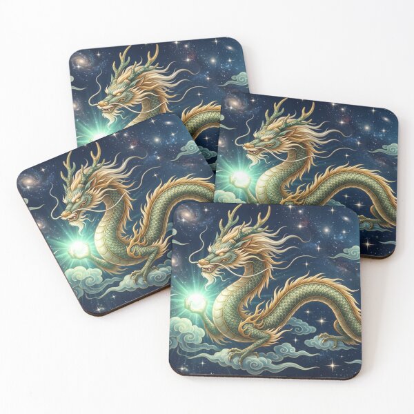 Item preview, Joseon Era Dragon Night Poster designed and sold by EWPrints.