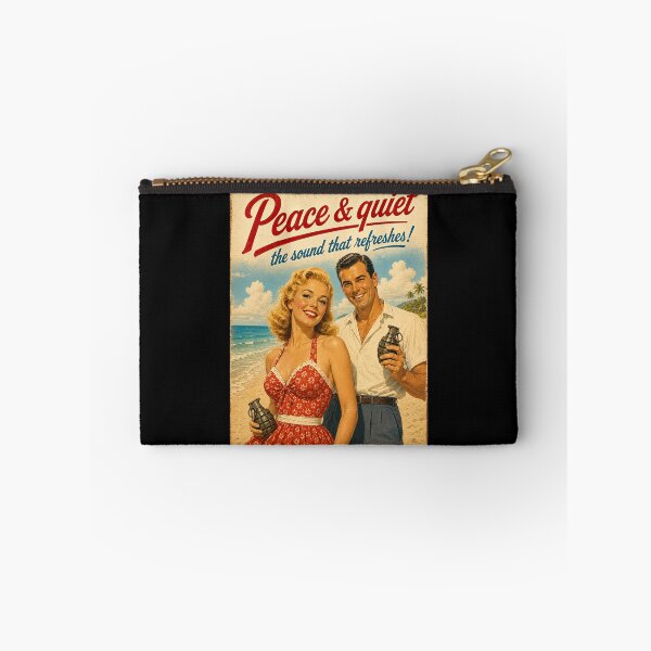 Item preview, Peace And Quiet The Sound That Refreshes Vintage Poster designed and sold by obstinator.