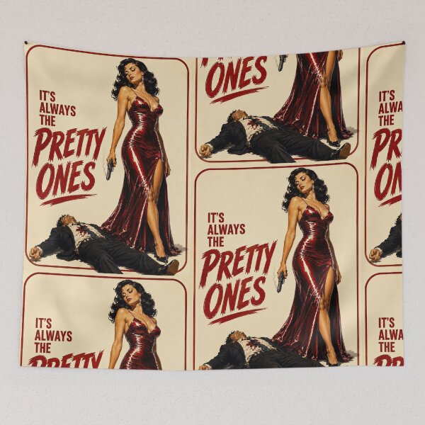 Item preview, It's Always The Pretty Ones Femme Fatale Pulp designed and sold by obstinator.