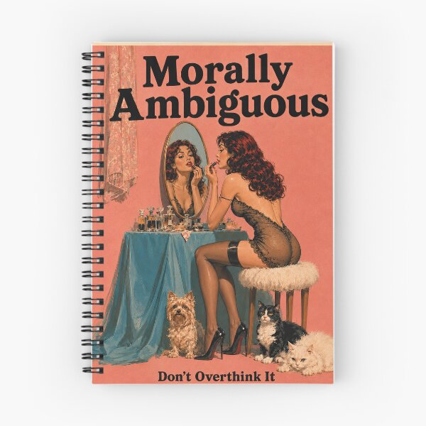 Item preview, Morally Ambiguous – Don’t Overthink It designed and sold by obstinator.
