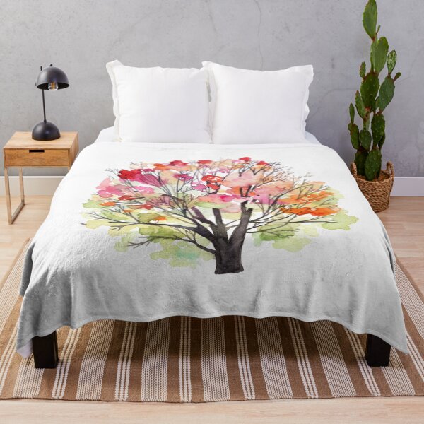 Item preview, Watercolor Autumn Tree designed and sold by peacelettering.