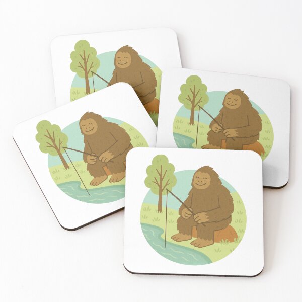 Item preview, Bigfoot Peaceful Fishing designed and sold by Stayfrostybro.