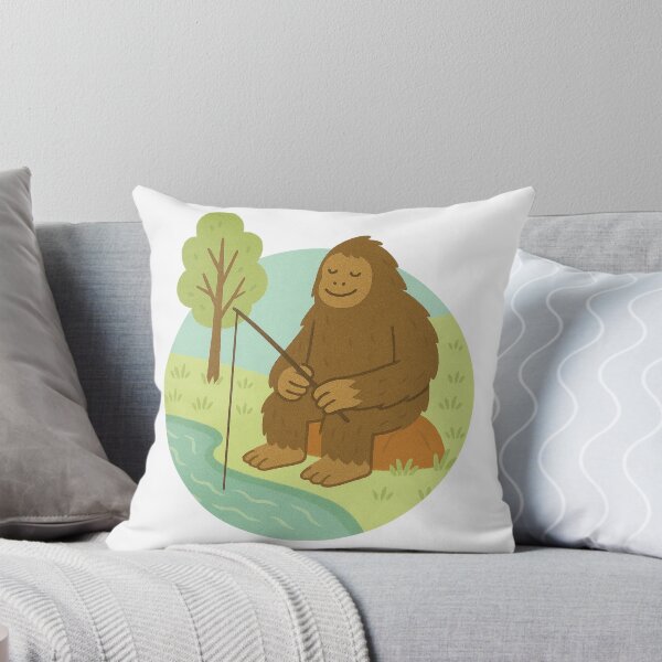 Item preview, Bigfoot Peaceful Fishing designed and sold by Stayfrostybro.