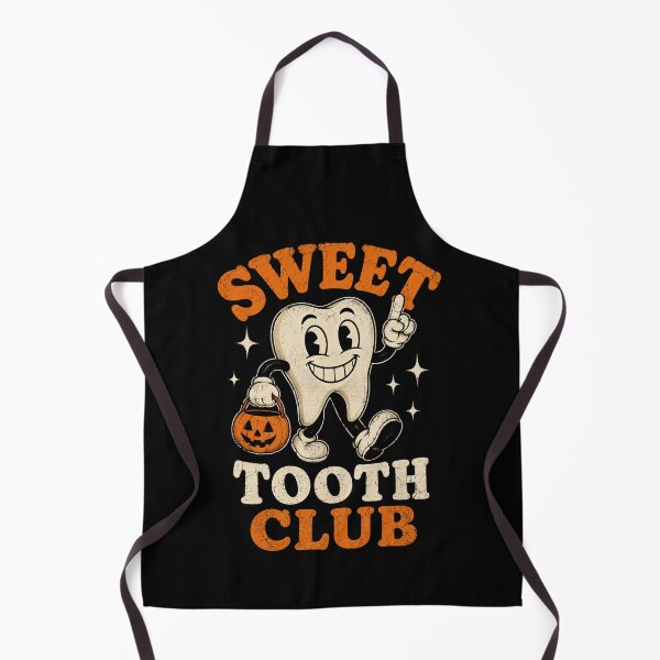 Item preview, sweet tooth club smiling candy tooth halloween art designed and sold by anapldv.